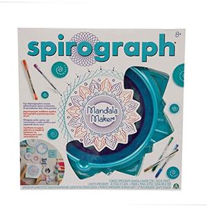 Grandi Giochi - Spirograph Mandala Maker, Set per Creare Mandala, CLG09000