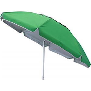 milani home - Ombrellone Spiaggia Nylon Protezione Uv Diametro 1,8 M Palo 0,32 M Per Campeggio Spiaggia Mare Piscina Giardino colore casuale