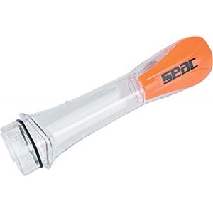 SEAC Unica Snorkel di Ricambio per Maschere Integrali da Snorkeling, Libera Unisex Adulto Trasparente Standard