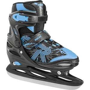ROCES Jokey Ice 3.0 Boy - Pattini da Ghiaccio Regolabili per Bambini con Scafo in PE - Scarpetta Anatomica Termoisolante, Chiusura a Leva con Lacci - Lama Hockey in Acciaio/Carbonio - Vari Colori