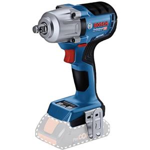 Bosch Professional Avvitatore massa battente a batteria BITURBO GDS 18V-450 HC (co. di serraggio 450 Nm, co. di distacco 800 Nm,incl. mod. Bluetooth Low Energy GCY 42,L-BOXX, senza batt./caricab.)