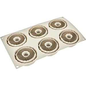 silikomart Mini Intreccio Stampo in Silicone, Grigio Seta