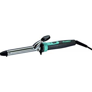 PREMIER BY BASTILIPO Bastilipo Premier by Bastilipo - Arricciacapelli Expert Series - Pinza da 19 mm e 25 W di potenza, colore antracite/verde acqua metallizzato