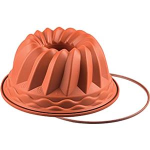 silikomart | SFT250 Stampo in Silicone per Torta STAMPO GUGELHUPF, Antiaderente, Confezione da 1 Stampo per Dolci con Safe Ring, Ø 220 h 110 mm, Volume 2,2 l, Made in Italy