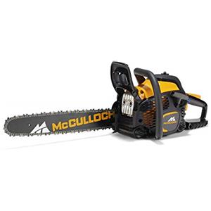 Mcculloch Motosega a Benzina Cs 50S: Sega a Motore da 2100 W di Potenza, Lama Lunga 45 Cm, Freno Chiave Combinata Integrata Doppio (Cod. Art. 00096-73.003.01)