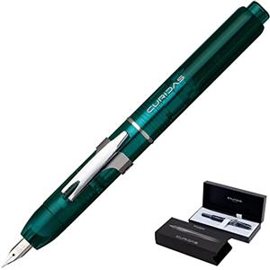 Platinum Curidus, penna stilografica, verde urbano, punta media, PKN-7000#43-3