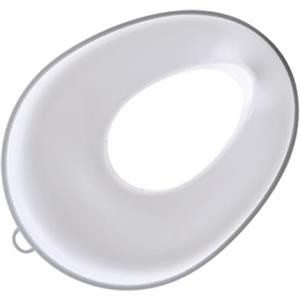 SOPOTUTU Seggiolino Per L'addestramento Al Vasino e Sedile Del Water Per Bambini Piccoli, Riduttore Antiscivolo Ergonomico in Plastica Bianca, Per Uso Domestico e Sviluppo Autonomia Igienica