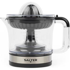 Salter Spremiagrumi Elettrico - Estrattore di succo di agrumi freschi, caraffa dosatrice da 600 ml, senza BPA, 2 coni di spremitura, filtro regolabile e controllo della polpa, EK5025FVDE