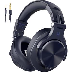 OneOdio A71 Hi-Res Cuffie Cablate Over Ea (Blu militare)