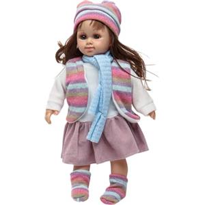 Generico Bambola Lily con Cappello e Sciarpa Bambola Vestito Lusso cm 40 Bambola Fashion Doll con Dolci Melodie Bambola da Collezione Bambola Inverno Bambola Realistica Bambolotto Abbigliamento alla Moda (C)