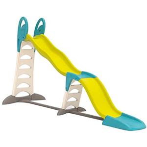 Smoby - Scivolo Super Megagliss 2 in 1, 7600820200, +2 anni, da 1,70 m a 3,60 m, scivolo da esterno, trattamento anti-UV