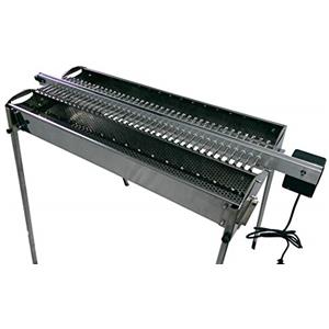 Tecnoroast Fornacella Inox a Carbone + Kit Automatico Doppio (40 + 40 PZ) con Guida Dentata Omaggio - Alimentazione Elettrica