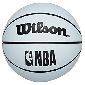 Wilson NBA Dribbler Super Mini Reaction Pallone da pallacanestro Bianco