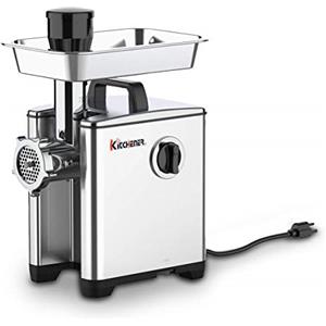 Kitchener Tritacarne Elettrico 108KG/Ora Macina Carne Professionale Efficiente e conveniente Trita Carne da Cucina Elettrico
