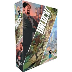 Asmodee Unlock! Risky Adventures, Gioco da Tavolo di Enigmi, 10+ Anni, 1-6 Giocatori, Edizione in Italiano