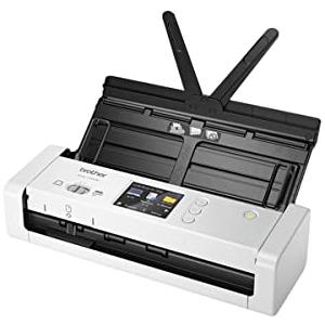 Brother ADS-1700W Scanner per documenti compatto e intelligente | Alimentatore di documenti | Scansione automatica | Wi-Fi/Wi-Fi Direct