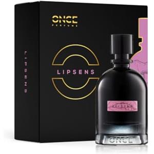 ONCE Perfume Lipsens - Eau de Parfum Intense 100 ml Unisex con Pepe Rosa, Pesca, Vaniglia e Muschio