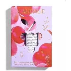 Caudalie Cofanetto Trio Crema Mani - Vinotherapist, Thé Des Vignes, Rose De Vigne - 3x50ml