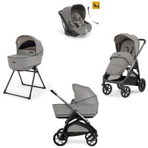 Inglesina Trio Sistema Quattro Aptica Darwin Recliner Platinum Grey 2025 di Inglesina