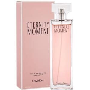 Calvin Klein Eternity Moment Eau de Parfum da donna 100 ml - Fragranza floreale con melograno e peonia rosa