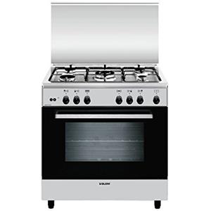 Glem A855GI Libera installazione Piano cottura a gas A Acciaio inossidabile cucina