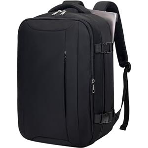 VMIKIV Bagaglio a Mano 55x35x20 per Air France Zaino da Viaggio Aereo per ITA Airways Borsa da Cabina per Voli per Easyjet Donna Uomo,18,4 Pollici Zaini Porta PC per Scuola Lavoro,Borsone Antifurto