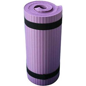 ausuky Tappetino da yoga antiscivolo per esercizi fisici, spessore 15 mm, per perdere peso, per pilates, palestra, colore: viola