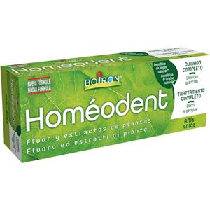 Boiron Homeodent Dentifricio Anice 75 ml - Trattamento Completo per Denti e Gengive con Fluoro ed Estratti Naturali