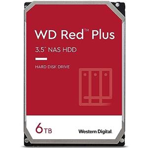Western Digital WD Red 6 TB NAS hard disk interno 3.5, 5400 RPM Class, SATA 6 Gb/s, CMR, 64 MB Cache, WD60EFAX