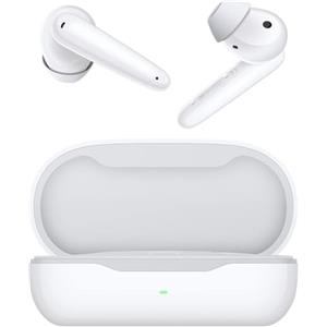 HUAWEI FreeBuds SE Cuffie Bluetooth, iOS, Android e Windows, Design semi-in-ear ergonomico, Audio HD, Cancellazione rumore in chiamata, Microfoni integrati, Comandi touch, Bianco