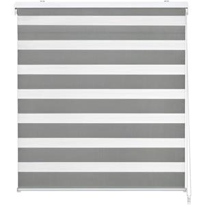 Falconieri Tenda a Rullo Night and Day, Doppio Tessuto, per Interni, Varie misure, Vari colori, Bianco, Lino, Grigio, Tortora, Avorio (Grigio, 60 x 250 cm)