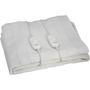 Generico Johnson SONNO Sottocoperta Elettrica Riscaldante Singolo e Matrimoniale, in Poliestere, Scaldaletto con Regolazione Temperatura e Telecomando Removibile (Matrimoniale)