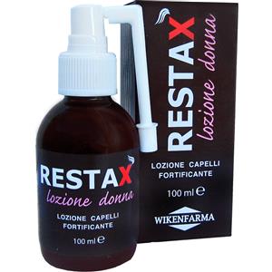Wikenfarma Restax Lozione Donna 100ml - Lozione fortificante con proprietà antiandrogene ed estrogeniche