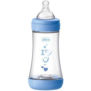 Chicco biberon p5 240ml med silicone boy