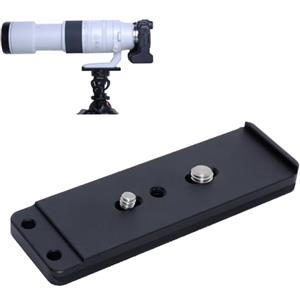 iShoot Piastra a sgancio rapido per fotocamera Arca-Swiss Fit CNC in metallo compatibile con Canon RF 200-800mm F6.3-9 IS USM Staffa di supporto per treppiede anello di montaggio per obiettivo,