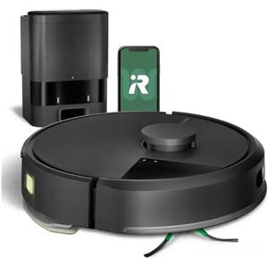 iRobot Roomba Irobot 105 Combo con Stazione di Ricarica e Svuotamento Robot Aspirapolvere 2-in-1 lava e aspira