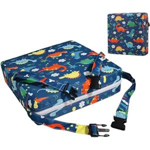 Generico Rialzo per sedia per bambini - per sedile da pranzo, rialzo spesso e confortevole lavabile, morbido per sedia per bambini, sedile per tavolo da pranz portatile | Cuscin ergonomico di