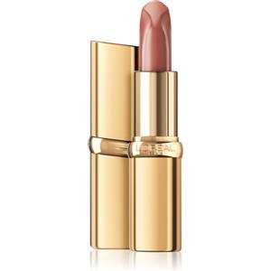 L'Oréal Paris Rossetto Color Riche Satin 520 Nu Defiant - Colore Nude Intenso, Alta Idratazione e Finish Satinato