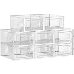 Songmics 8 scatole per scarpe