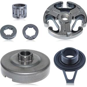 Mtanlo Tamburo Frizione per Husqvarna 362 365 371 372 372xp Motosega Tamburo Frizione 3/8" Per 503932471 503432001, Tamburo Frizione mit Ingranaggio A Vite Senza Fine