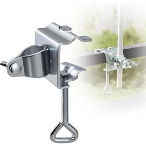 Casenly Supporto per Ombrellone da Balcone, Porta Ombrellone da Balcone Porta Ombrellone da Ringhiera Ombrellone da Ringhiera Balcone Morsetti per Ombrellone da Balcone per Giardino Terrazzo Ringhiera