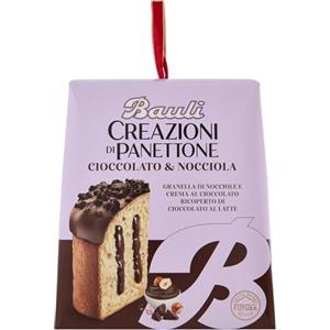 Generico BAULI - CREAZIONI DI PANETTONE CIOCCOLATO E NOCCIOLA 450GR