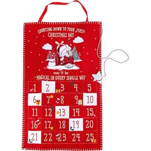 Me to You Tatty Teddy Me to You Tiny Tatty Teddy - Calendario dell'avvento da appendere - Il primo Natale del bambino