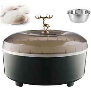 Generic Macchina per Fermentazione Automatica Serbatoio con Rivestimento In Acciaio Inossidabile Camera di Lievitazione con Controllo Costante della Temperatura e Timer Yogurtiera green