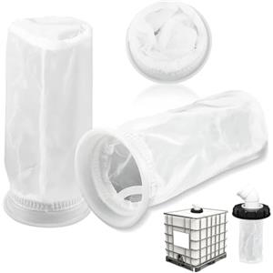 Udbrud 4 Pezzi Filtro Di Ricambio IBC Panca Filtrante Serbatoi Acqua Piovana Filtraggio Fine Liquidi Industriale Riutilizzabile Filtro A Rete Per Serbatoio Di Tonnellata