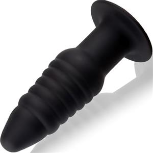 Future of your pleasure Sensual FOPS Guaina per dita nera plug anale 7,2 cm ⌀2,3 cm silicone buttplug sex toy per coppie esperienza estrema plug anale per donne copridito buttplug per principianti bouchon anal analplugs A61