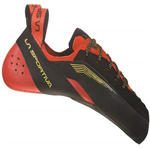 LA SPORTIVA Scarpette Arrampicata Testarossa, Red-Black, EU 39