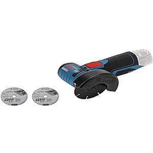 Bosch Professional 0.601.9F2.000 Smerigliatrice Angolare GWS 12V-76 12V System, 3 Mole da Taglio, Diametro: 76 mm, Batterie e Caricabatteria Non Inclusi