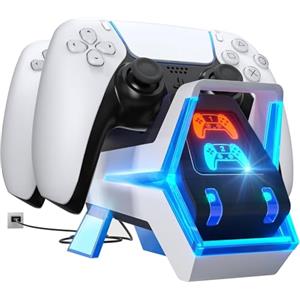 Fenolical Compatibile con Playstation 5 Stazione di Ricarica HW-P7011