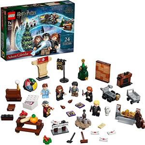 LEGO Harry Potter Calendario dell'Avvento 2021, e Gioco da Tavolo per Bambini dai 7 Anni con 6 Minifigures, 76390